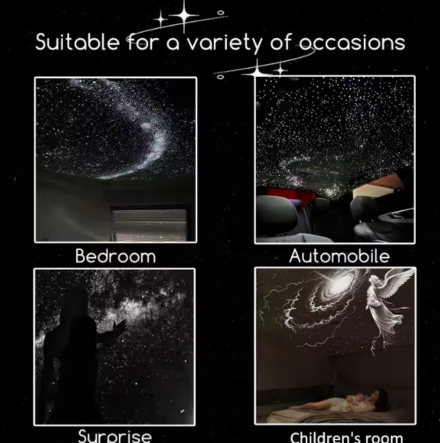 Galaxy projector make nights diffrent