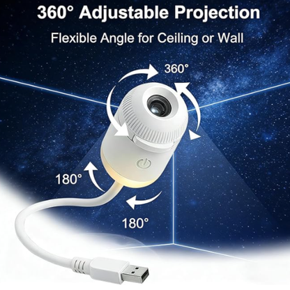 Galaxy projector make nights diffrent
